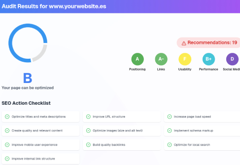 audit seo tool